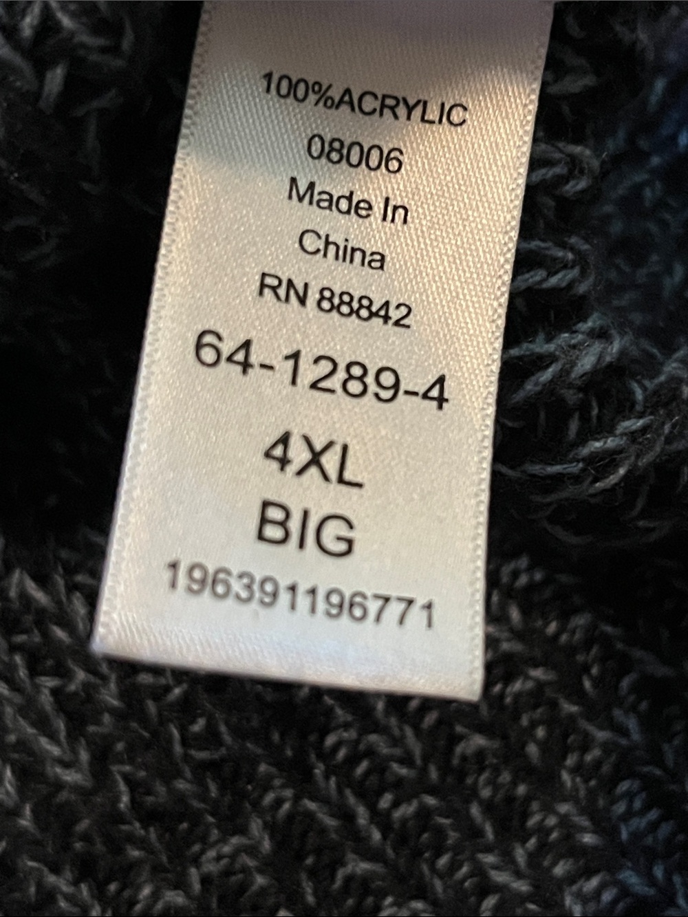 Men's Shawl Collar Button-Front Cardigan Sweater - Gray Marled - Picture 6 of 7